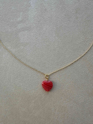 Pico French Heart Vedhæng Grande - Flere Farver