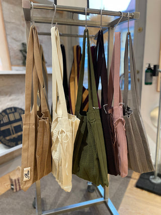 Pico Rosalia Stor Taske - Taupe