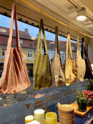 Pico Rosalia Stor Taske - Taupe