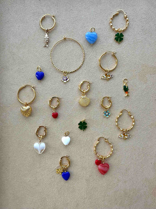 Pico French Heart Vedhæng Petite