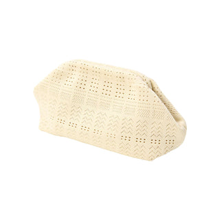 Pico Rosalia Clutch - Ivory Lace