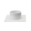 Kunstindustrien Lysestage - The Square til 5cm Lys Hvid