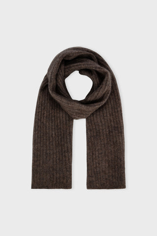CARE BY ME Sara Cashmere Tørklæde - Dark brown