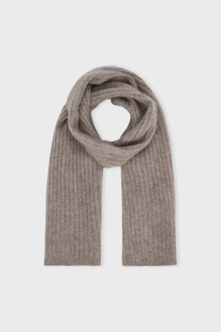 CARE BY ME Sara Cashmere Tørklæde - Dark sand
