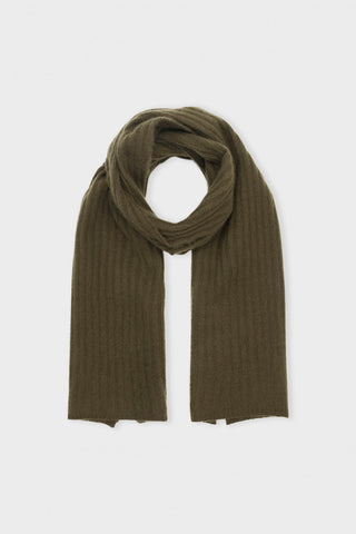 CARE BY ME Sara Cashmere Tørklæde - Khaki green