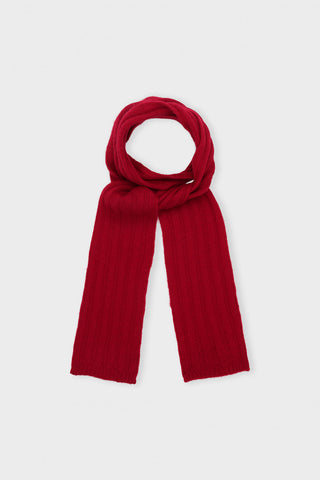 CARE BY ME Sara Mini Cashmere Tørklæde - Cherry red
