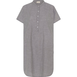 Frau Seoul Kjole - Coffee Quartz Stripe
