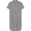 Frau Seoul Kjole - Coffee Quartz Stripe