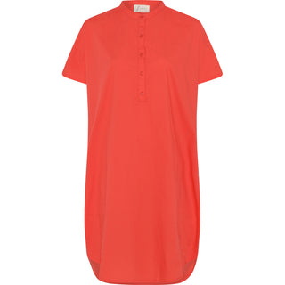 Frau Seoul Kjole - Hot Coral