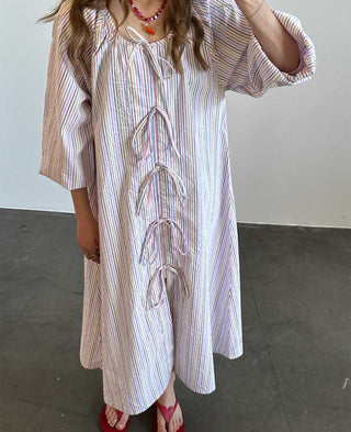 Sissel Edelbo - Stinne Multi Stripes Kjole