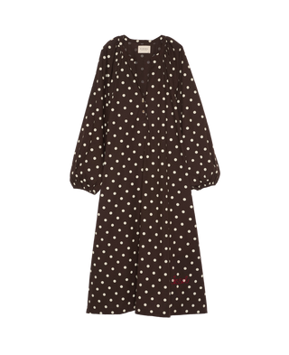 Sissel Edelbo Lara Kjole - Brown Dot