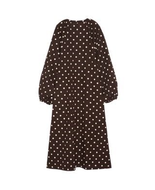 Sissel Edelbo Lara Kjole - Brown Dot