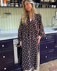 Sissel Edelbo Lara Kjole - Brown Dot