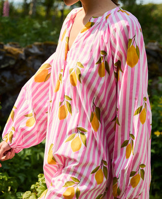 PRE-ORDER Sissel Edelbo Lara Kjole - Pink Lemons