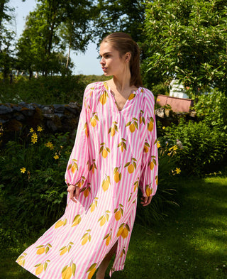 PRE-ORDER Sissel Edelbo Lara Kjole - Pink Lemons