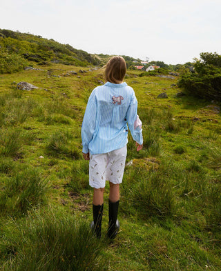 Sissel Edelbo Pil Skjorte - Green Stripes