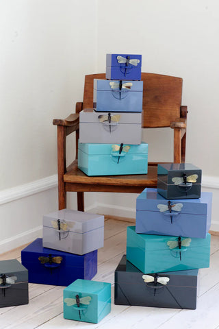 Oi Soi Oi Lak Smykkeskrin S - Lille - Dark turquoise