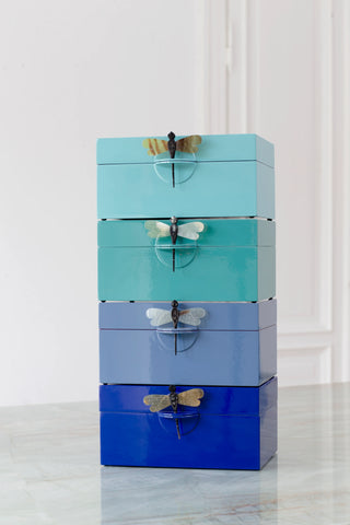 Oi Soi Oi Lak Smykkeskrin XL - Stor - Dark turquoise