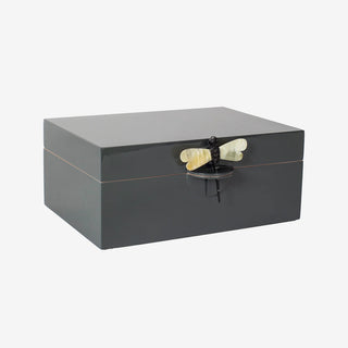 Oi Soi Oi Lak Smykkeskrin XXL - Ekstra Stor - Coal