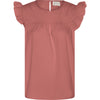 Frau Stockholm Bomuld Top - Ash Rose