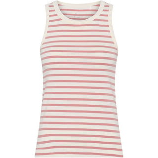 Frau San Diego Tank Top - Cameo Brown Stripe