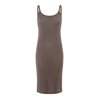 Frau Linz Cashmere Kjole - Coffee Quartz