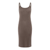 Frau Linz Cashmere Kjole - Coffee Quartz
