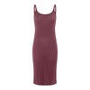 Frau Linz Cashmere Kjole - Red Mahogany