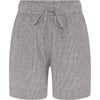 Frau Sydney Shorts m. Snøre - Coffee Quartz Stripe