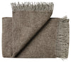 Fanø Uld Plaid 140x240 - Ash Brown