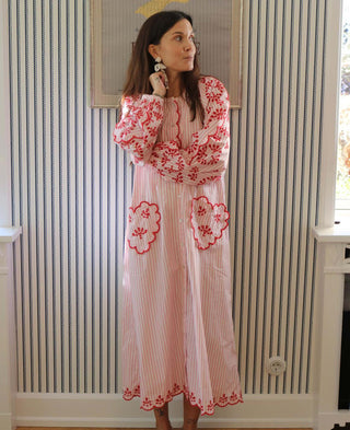 PRE-ORDER Sissel Edelbo Elin Kjole - Red Stripes