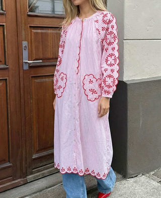 PRE-ORDER Sissel Edelbo Elin Kjole - Red Stripes