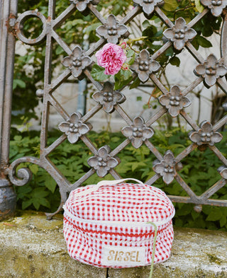 Sissel Edelbo Sissel Bucket Bag - Red Checks