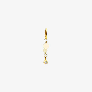 Smykish Joy Droplet Ørering - Gul
