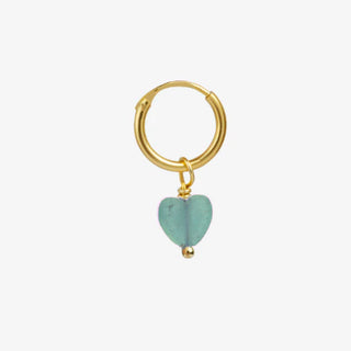Smykish Second Heart Ørering - Lysegrøn