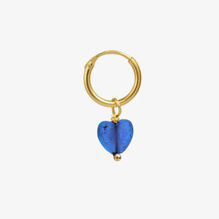 Smykish Second Heart Ørering - Mørkeblå