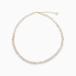 Soï Hailey Krystal Halskæde - Rosa Jade