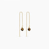 Soi Ella Krystal Øreringe - Tiger Eye