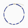 Soi Ellie Krystal Perlehalskæde - Lapis Lazuli