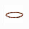 Soi Krystal Armbånd 4mm - Lilla Brun Aventurin