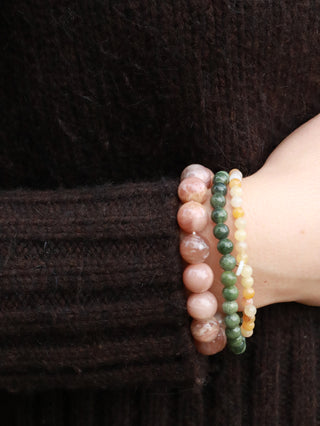Soï Krystal Armbånd Southern Jade - Flere Størrelser