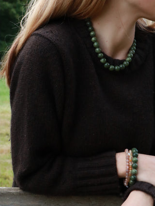 Soï Krystal Armbånd Southern Jade - Flere Størrelser