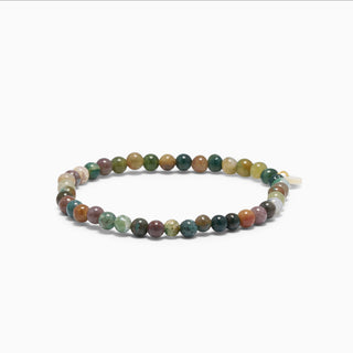 Soï Krystal Armbånd Indian Agate - Flere Størrelser