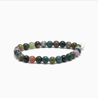 Soï Krystal Armbånd Indian Agate - Flere Størrelser