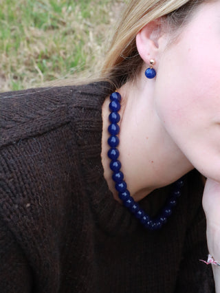 Soï Faro Chunky Krystal Halskæde - Lapis Lazuli