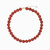 Soï Faro Chunky Krystal Halskæde - Rød Jade