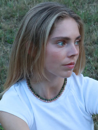 Soï Krystal Halskæde - Southern Jade