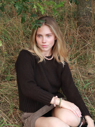 Soï Faro Chunky Krystal Halskæde - Sunstone