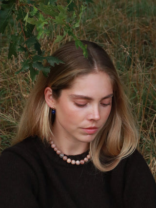 Soï Faro Chunky Krystal Halskæde - Sunstone