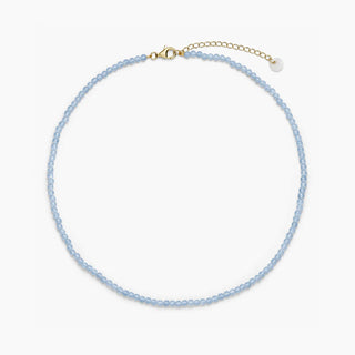 Soi Luna Krystal Halskæde - Aquamarin